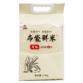 5kg大布袋鲜米【有机】 